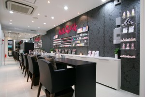 ネイルクイック新宿店内装